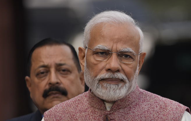 圖為印度總理莫迪（Narendra Modi）。（圖/美聯社）