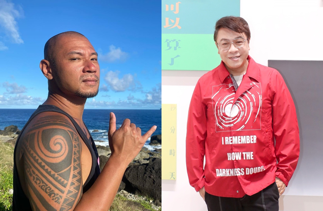 主持人蔡康永（右）近日力挺金刚（左）。（图／金刚facebook、中时资料照）