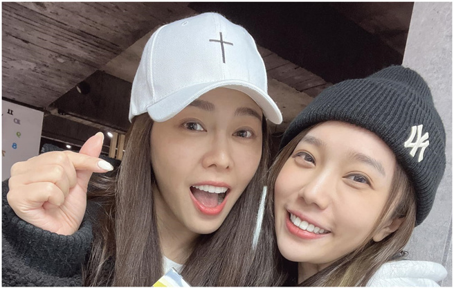 白家綺、蔡家蓁都是藝起發光的教友。（圖／FB@蔡家蓁）