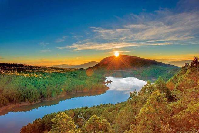 太平山的日出美景讓人心醉。（圖／羅東林管處提供）
