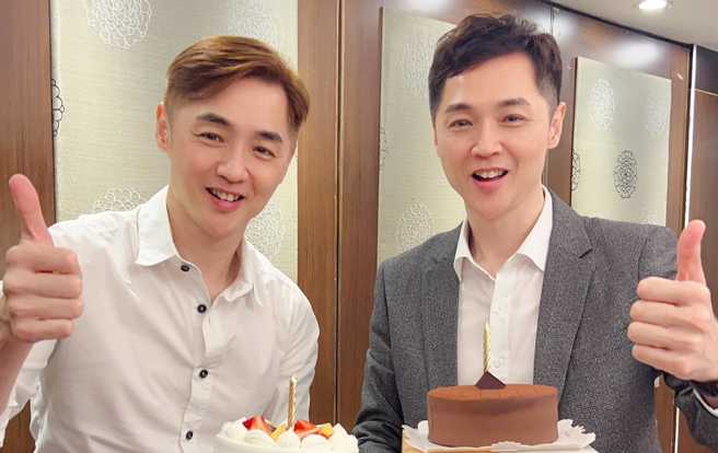 宋逸民（左）传出曾与弟弟宋达民闹翻。（图／宋逸民脸书）