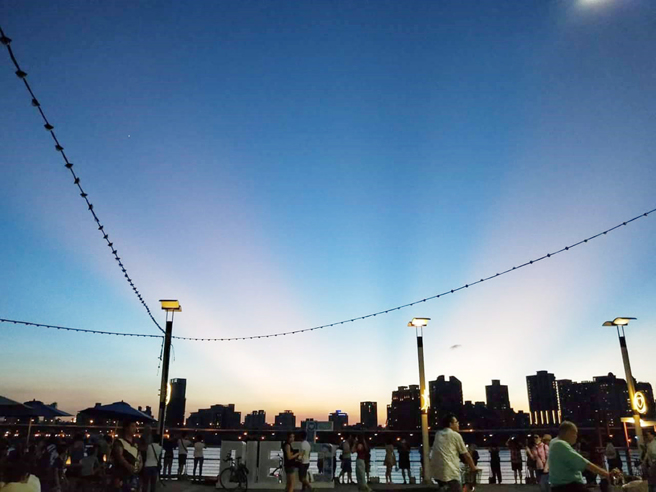 大稻埕码头河岸特区。(图／臺北市公共运输处提供)

