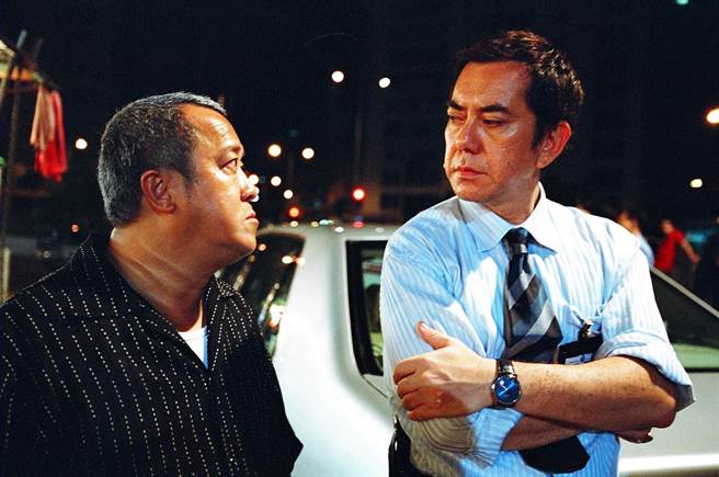 曾志伟（左）和黄秋生在《无间道》系列都有让观眾印象深刻的演技。（华映提供）