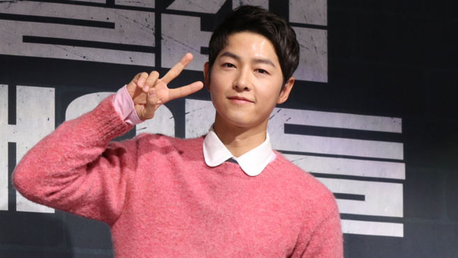 宋仲基被爆去BBC試鏡是因為受到女友的影響。(圖／達志影像)