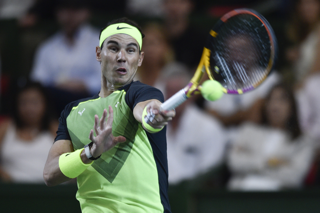 纳达尔回到澳洲参赛，还不去想会不会是最后一次打澳网。（资料照／美联社）