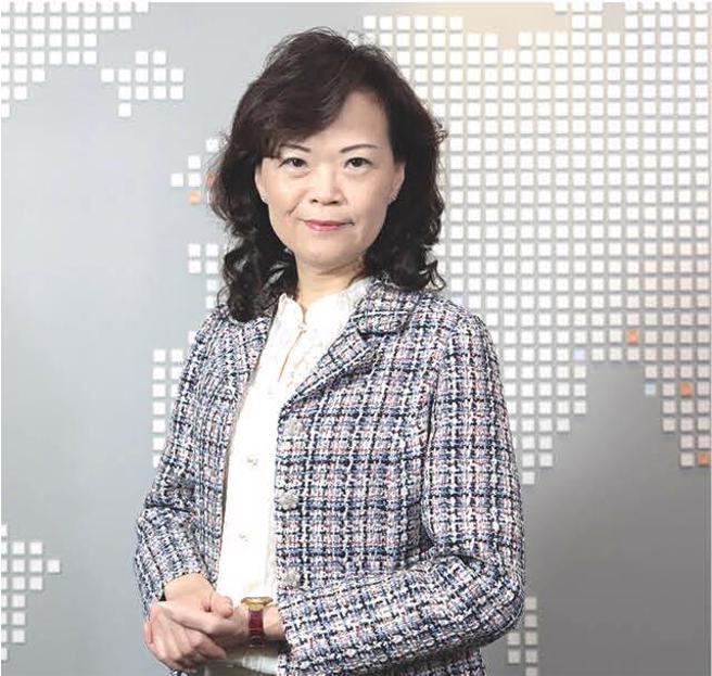 台湾东洋总经理侯静兰。