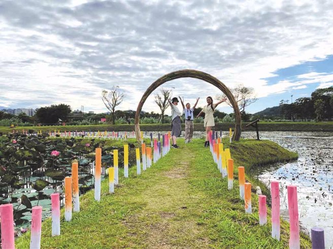 莲花池。  （图／高滩处提供）
