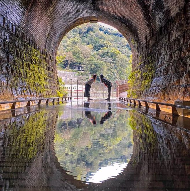 整修後的三貂嶺生態友善隧道。(圖／雙溪區公所)

