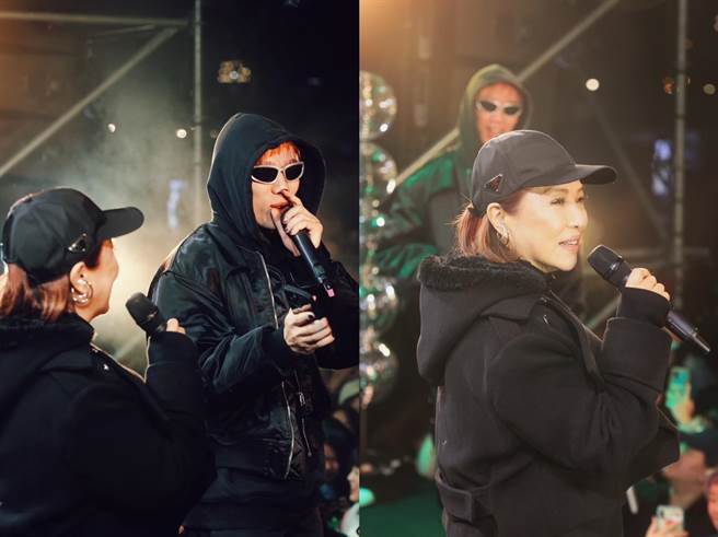 OZI日前在活动演出，惊喜与妈妈叶瑷菱同台对唱。（新乐园音乐提供）