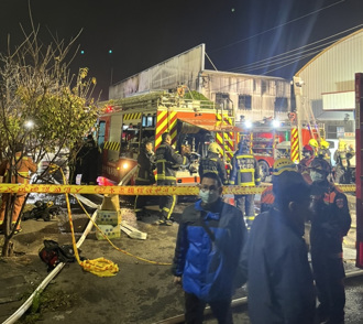 台中豐原工廠晚間大火釀4死 1人嚴重燒燙傷 1人吸入性嗆傷