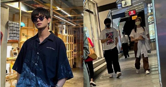 邱以太日前现身中山区电影院，身边还有一位女性朋友。（图／翻摄邱以太IG、读者提供）