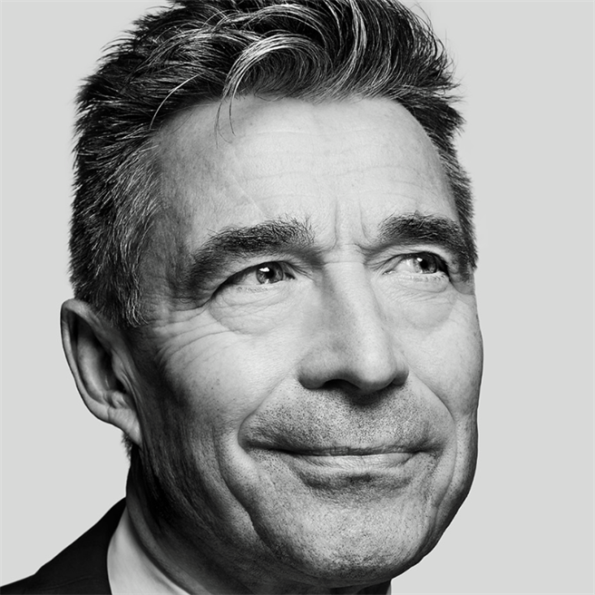 曾任北大西洋公约组织秘书长及丹麦总理的民主联盟基金会主席拉斯穆森订于明年1月3日至5日访台。（取自拉斯穆森脸书）