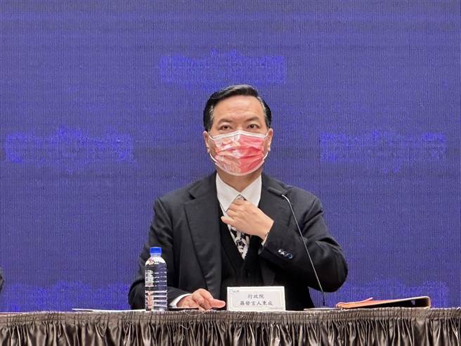 行政院发言人罗秉成。（黄婉婷摄）