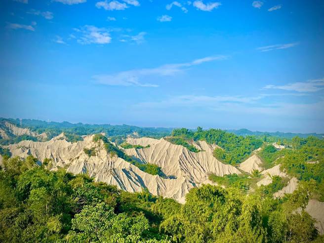 欧欣掩埋场的场址为世界遗产地景，也是浅山生态方舟。(台南社大提供／曹婷婷台南传真)