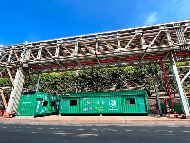 中油完成製程尾氣二氧化碳捕捉系統。（圖／中油提供）