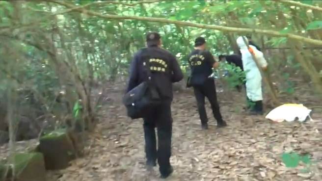 陈姓女子陈尸山区，1个多月肉已腐烂见骨。（读者提供／程炳璋台南传真）