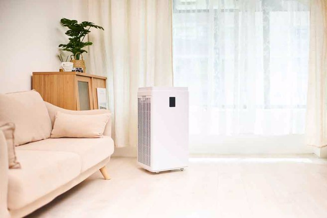 ▲中宇GO清净800A空气清净机。
(图／中钢集团提供)
