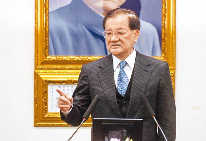 前副总统连战。（资料照）