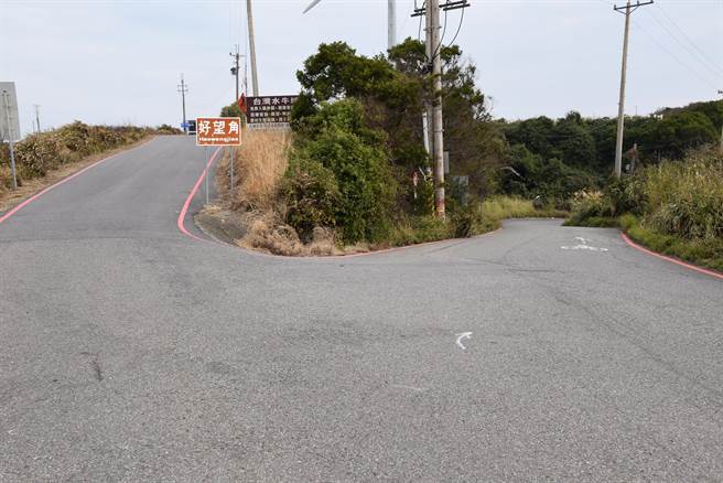 後龍鎮好望角風景區聯外道路將爭取經費拓寬。（謝明俊攝）
