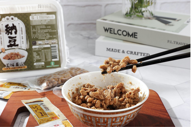 觀音區農會農產品「台灣納豆」。(‧圖／桃園市政府農業局)

