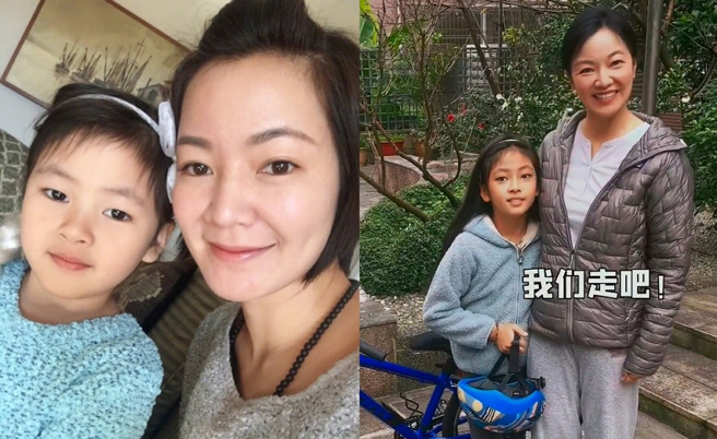 阿雅8歲女兒Ava越大越漂亮。（圖／摘自阿雅微博、摘自阿雅小紅書）