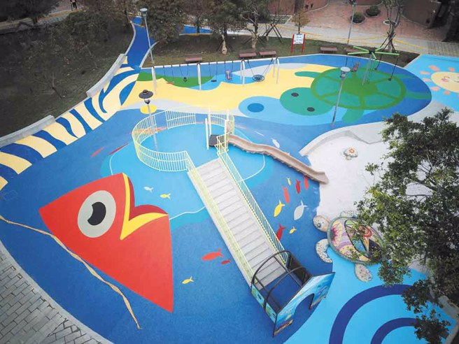 新勢公園。（圖／桃園市政府新聞處）
