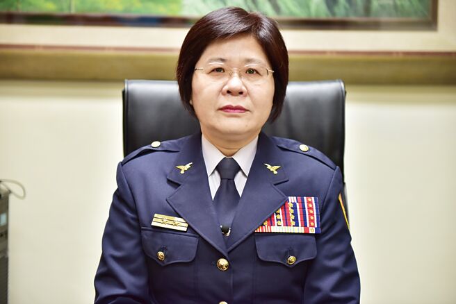 警政署警政委员廖美铃，被点名可能升任桃园市警局长。（警政署提供）