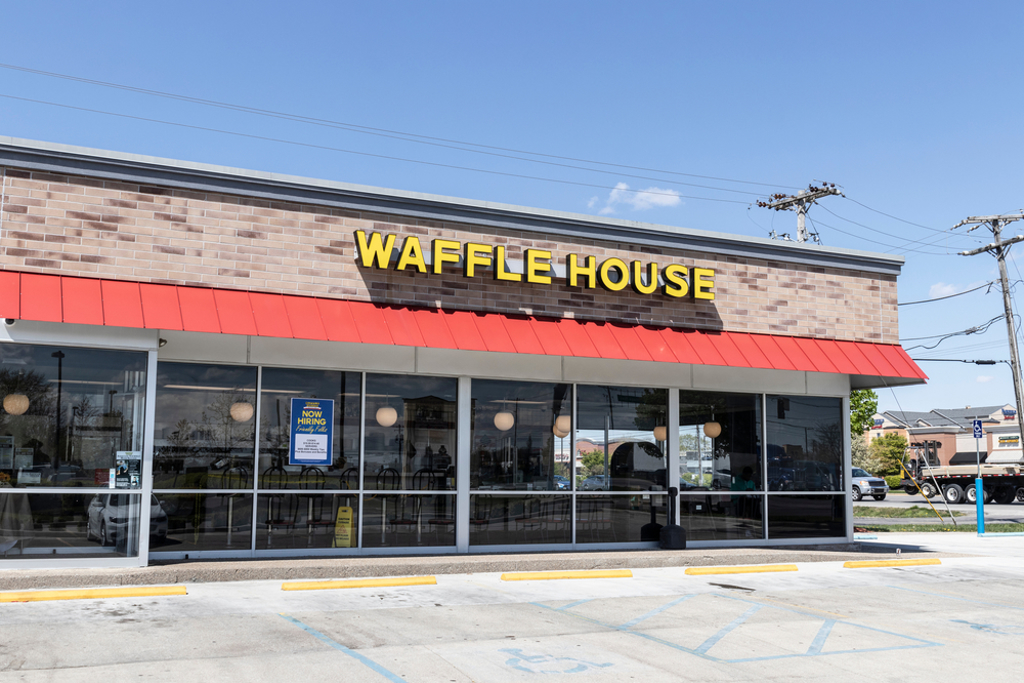 美国知名连锁餐厅「松饼屋」Waffle House。示意图／shutterstock(photo:ChinaTimes)