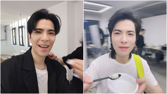 萧敬腾影片中甜喊向太「妈咪」引发两极评论。(图／翻摄自萧敬腾微博)