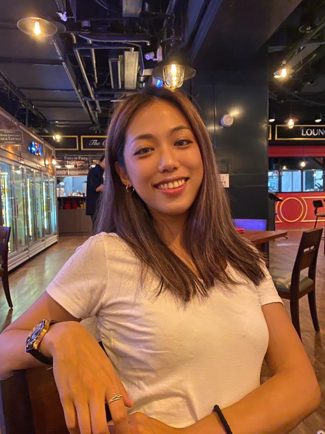 基隆首位射击教官！超美神枪手神似「陈庭妮」，正面照曝光。(林佳勋授权)
