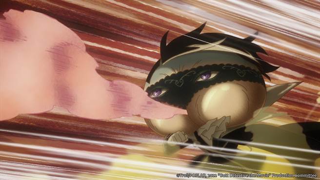 《屁屁侦探：天才恶人屁屁亚蒂》屁屁亚蒂使出放屁绝招。（台北双喜电影提供）