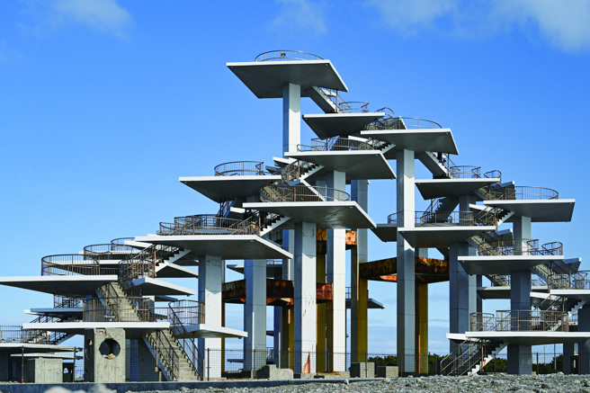 明治百年记念展望塔 。（图 小林贤伍/鲸屿文化提供）