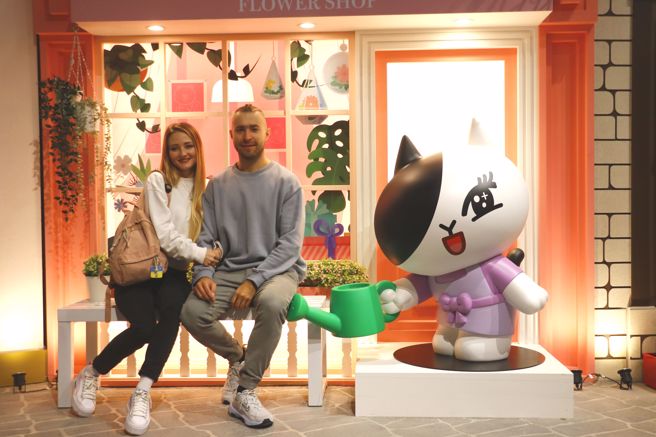 丰富拍照区让游客拍好拍满。(戴志扬翻摄)