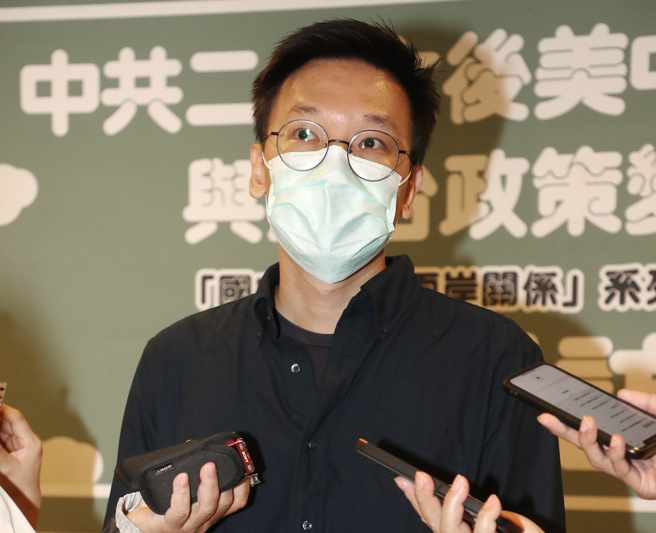 民进党副秘书长林飞帆。（资料照片，刘宗龙摄）