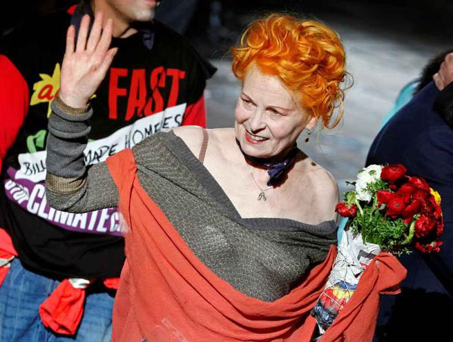 薇薇安·魏斯伍德（Vivienne Westwood）風格前衛，是英國傳奇時尚設計師。（路透）