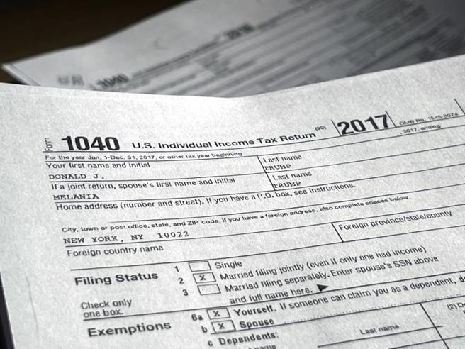 川普向来力阻税务申报资料曝光，一度要求最高法院介入，但联邦眾议院岁计委员会（House Ways and Means Committee）日前表决确定公开并于今天公布。（图/ 路透社）
