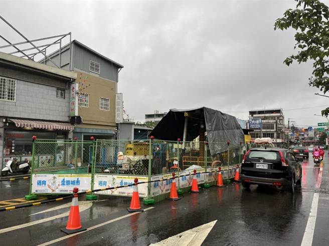 对于塞车民怨不断，桃市府水务局回应，已增加工作井加速赶工，力拚过年前完成第一阶段管线主体工程。（徐玉树提供／蔡明亘桃园传真）
