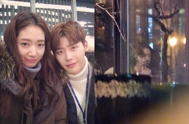 李锺硕和朴信惠曾被D社晒出多张证据照爆恋情。(图／取自韩网)