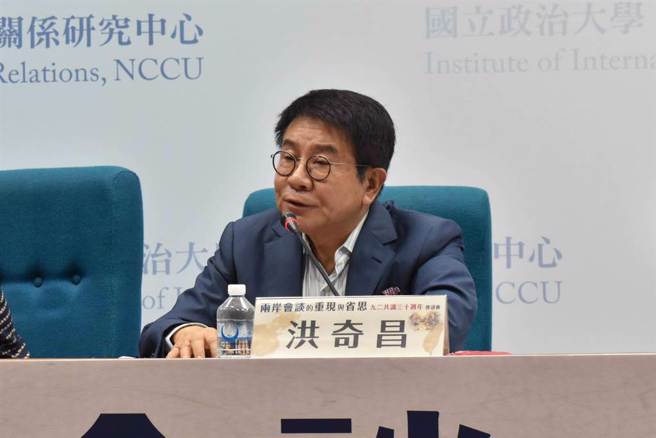 民进党前立委洪奇昌。（资料照／陈冠宇摄）