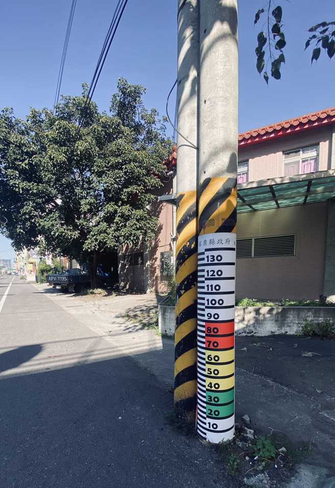 网友纷纷猜测该量表的用途，还有人笑说：「超过130需点一份排餐」。（图／刘姓网友授权使用）