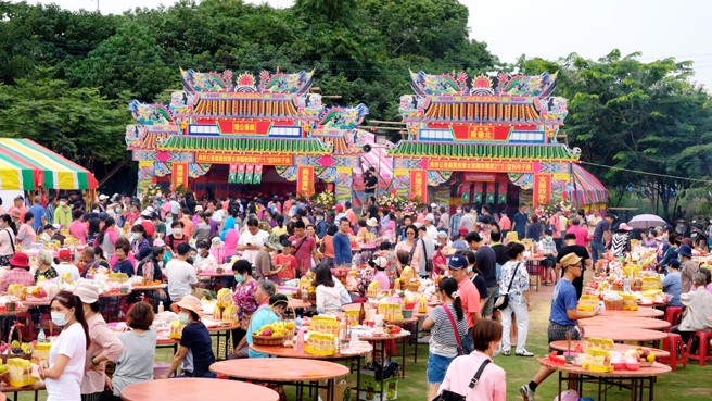 公筵会场。(图／林雅惠)

