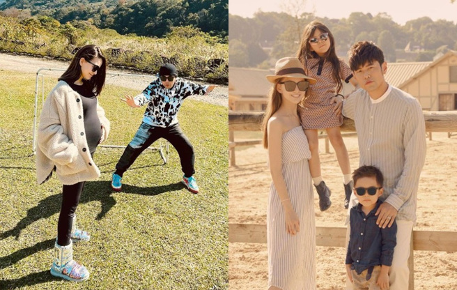 天王周杰倫和女星昆凌結婚多年，先後生下女兒小周周Hathaway和兒子小小周Romeo，今年更迎來小公主Jacinda，一家五口溫馨生活羨煞眾人。（圖／摘自周杰倫IG）