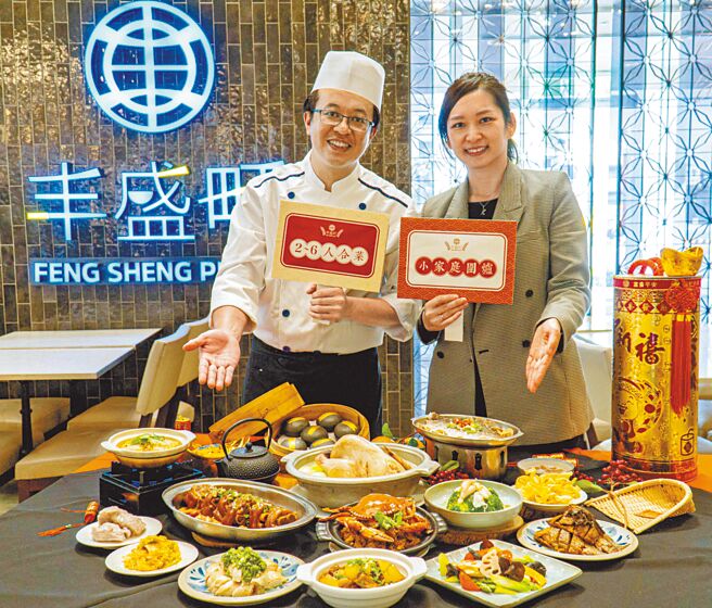 台式新風味的丰盛町餐廳主打「黑白滷、潮茶、砂鍋菜」。圖／丰盛町提供