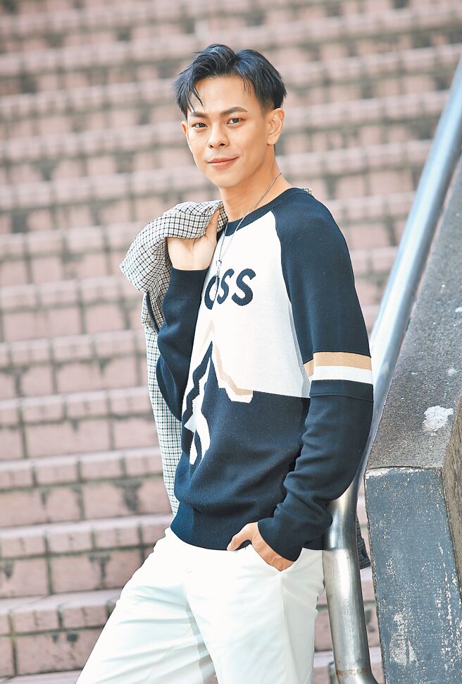 孫綻開心現在愈來愈能做自己，展開屬於自己真正的「美麗人生」。（陳俊吉攝‧服裝提供：Boss）