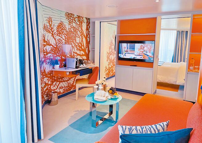 入住套房的旅客拥有私人管家服务及许多专属礼遇。（何书青摄）