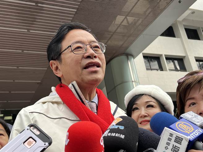 桃园市长张善政。(蔡依珍摄)