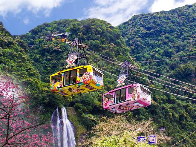 云仙乐园也是全台唯一需搭乘缆车入园的秘境。（云仙乐园提供）