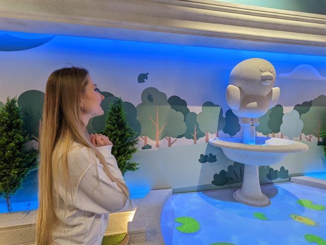 《熊大的丽宝小鎭》吸引许多游客造访。（丽宝乐园度假区提供）