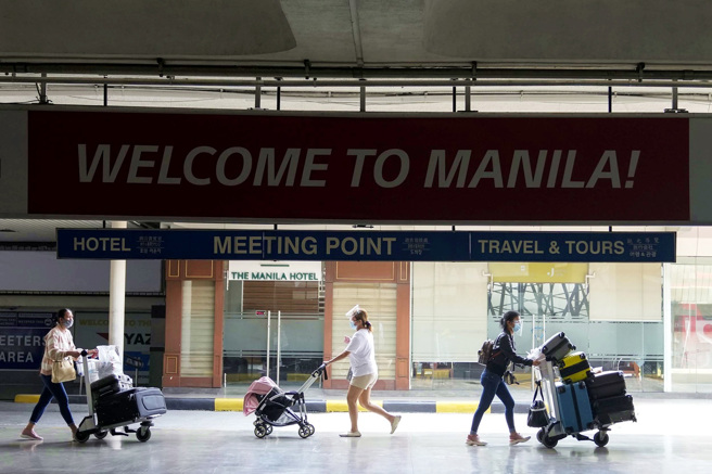 菲律賓馬尼拉機場管制區1日發生問題，導致往來航班大亂。圖為馬尼拉國際機場資料照。（資料照／美聯社）