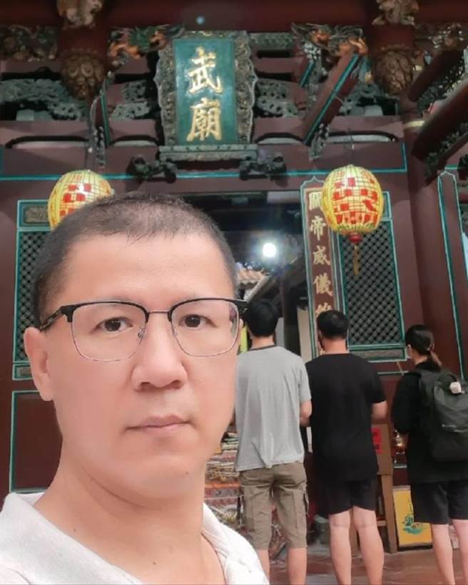 南警局秘书室主任庄武能卷入恐吓取财案遭法官裁定10万交保。（读者提供／程炳璋台南传真）